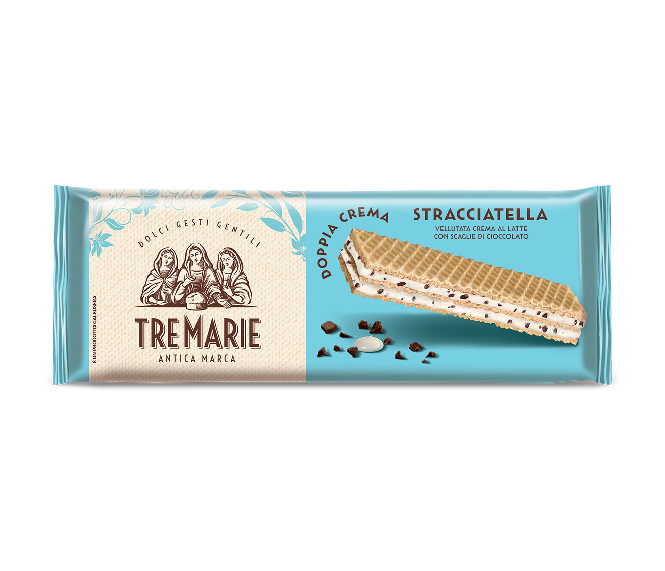 TRE MARIE - Wafer Stracciatella - 140g