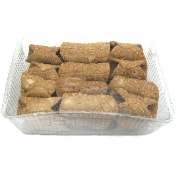 Sicilian Mini Cannoli shell tray - 24pcs