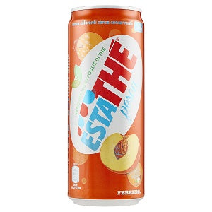 COMING SOON! Estathe - Peach Tea Can - 330 ml