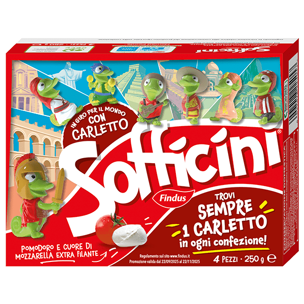 FINDUS - Sofficini Pomodoro e Mozzarella - 250g