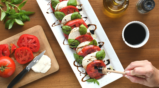 Sun-Kissed Flavors: Caprese Salad with a Twist
