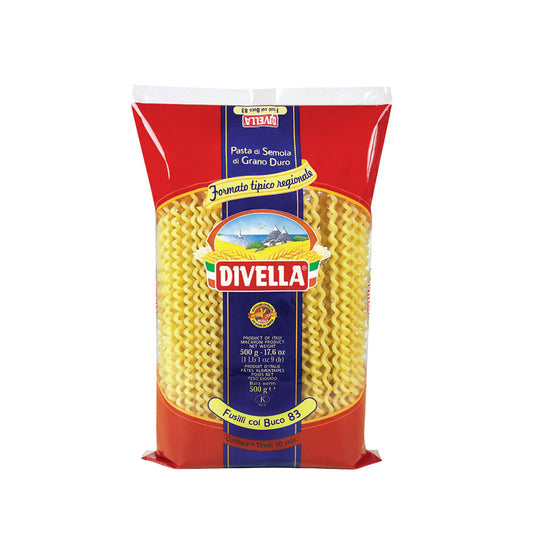 Divella - Fusilli lunghi col Buco 83-500gr