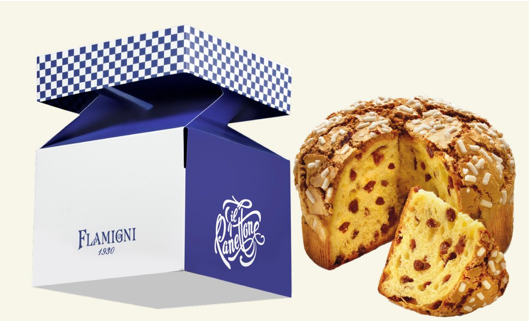 COMING SOON !! Flamigni - Panettone Classico without Candied Fruit - 1.1lb