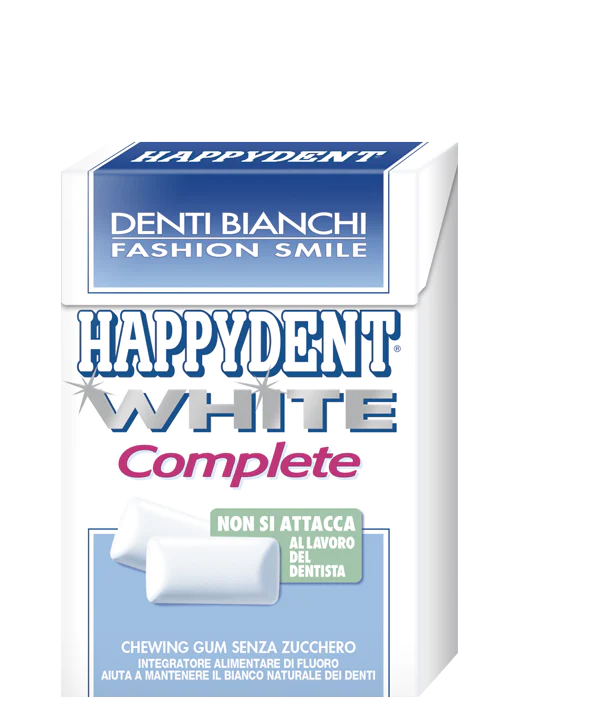 Happydent-White Complete Chewing gum No Sugar-30g