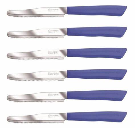 Coltellerie Inoxbonomi-Blue Knife x6 pcs