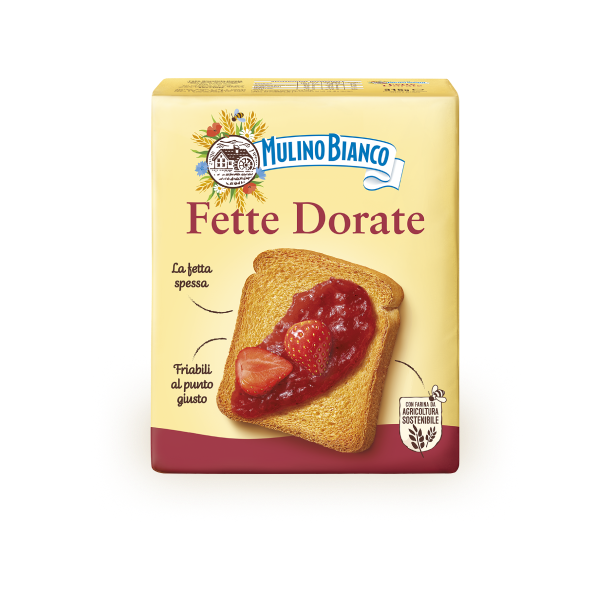 Mulino Bianco - Fette Dorate - 315gr