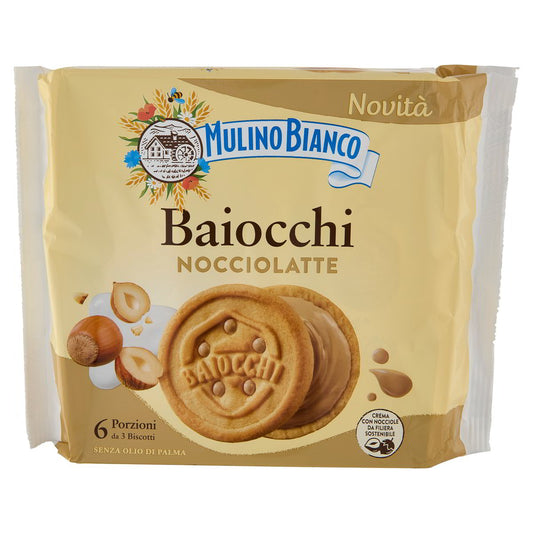 Mulino Bianco - Baiocchi Nocciolatte - 6/28g