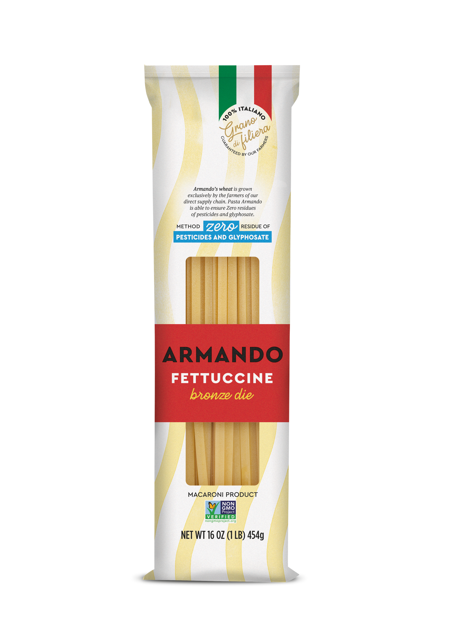 ARMANDO - Fettuccine Bronze Die - 1lb