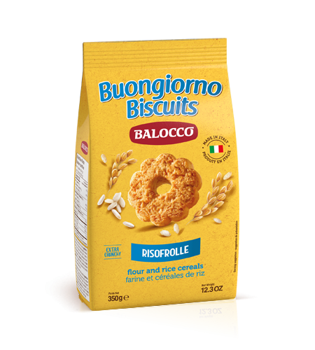 Balocco - Risofrolle Biscuits - 12.3oz