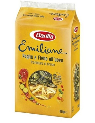 BEST BEFORE 05/27/2026 - BARILLA - Emiliane Paglia e Fieno all'uovo - 8.8oz