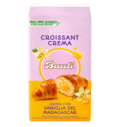 Bauli- Vanilla Custard Croissant- 6pc/10.5oz