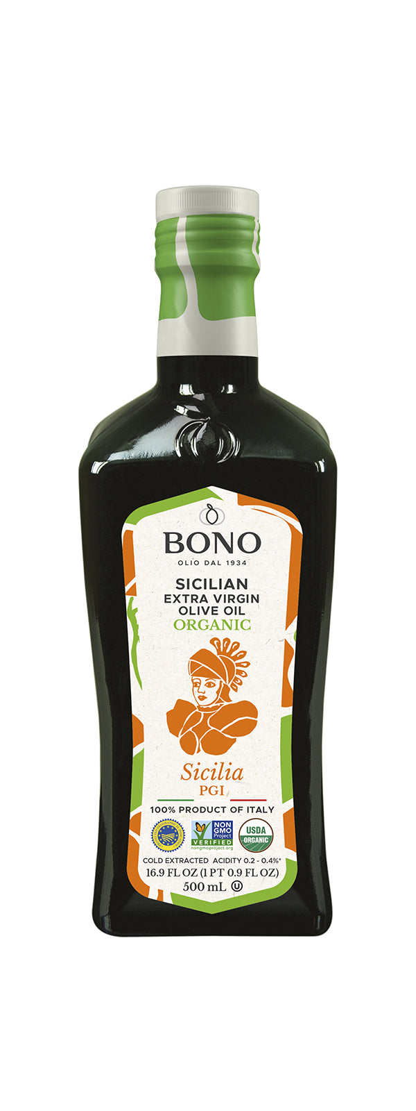 Bono - Sicilian IGP Extra Virgin Olive Oil - 500 ml