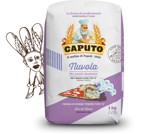 CAPUTO - Nuvola Soft Wheat Flour Type "0" - 1 Kg