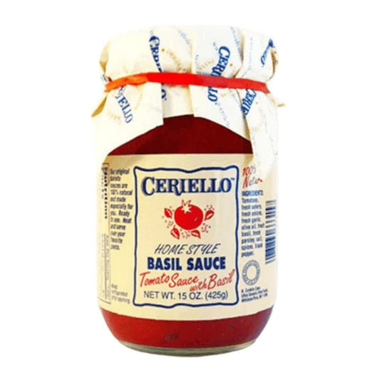 Ceriello-Basil Sauce-425gr