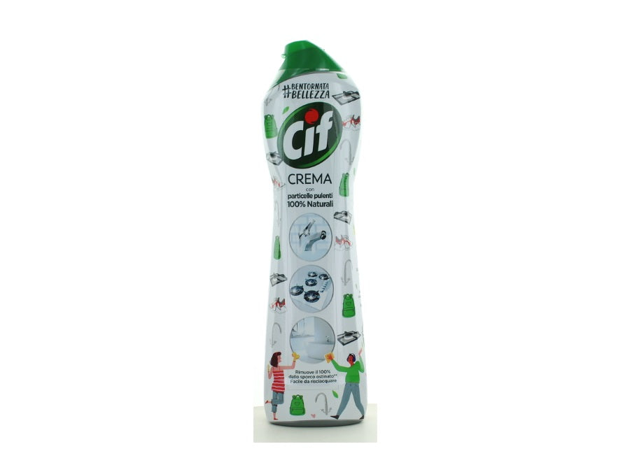 CIF-crema bianco con particelle pulenti-500ml