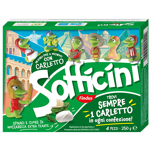 FINDUS - Sofficini Spinach e Mozzarella - 250g