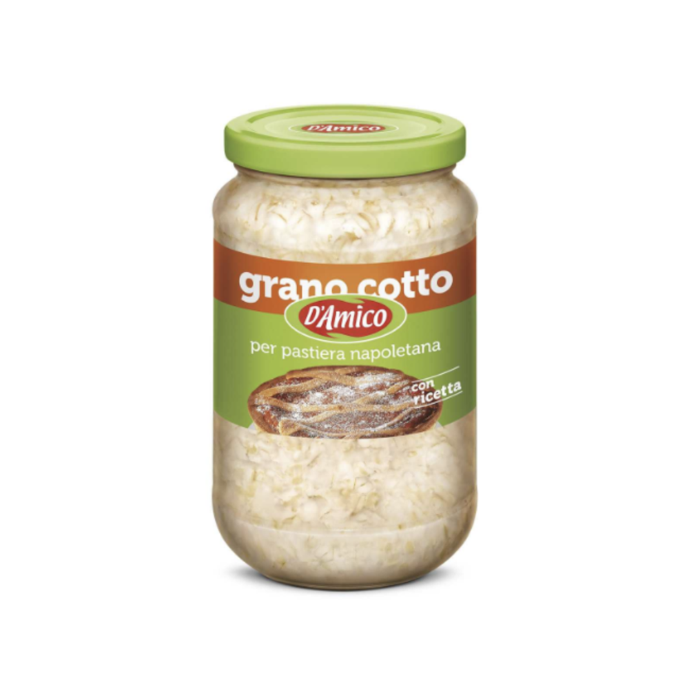 Fratelli D' Amico- Cooked Wheat Grain-580gr