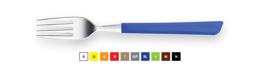 Coltellerie Inoxbonomi - Blue Fork x 6 pcs