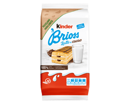 Kinder - Brioss Latte e Cacao - 10/280g