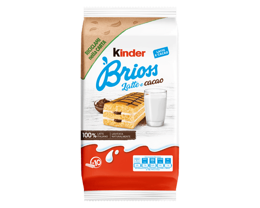 Kinder - Brioss Latte e Cacao - 10/280g
