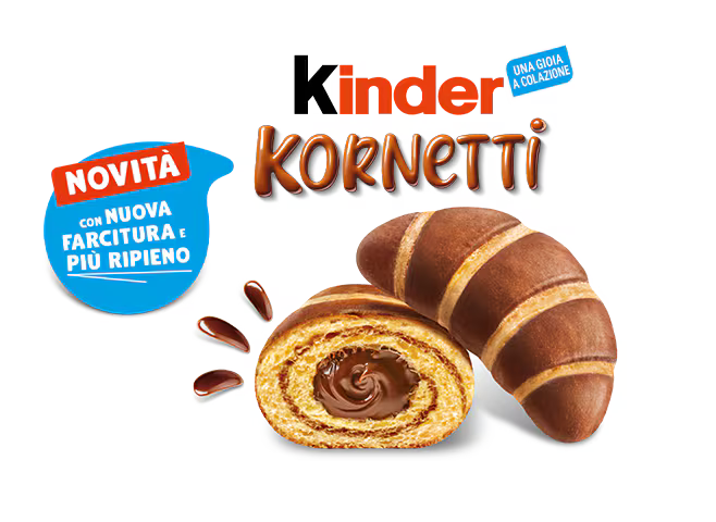 Kinder - Kornetti al Cioccolato - 252g