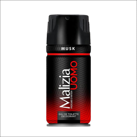 Malizia Uomo-Eau de Toilette Deodorant Musk-150ml