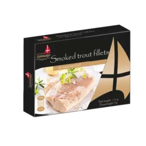 Munkebo-Smoked Trout Fillets In Oil-115gr