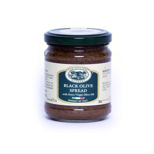 San Giuliano - Black Olive Spread - 6.35 oz