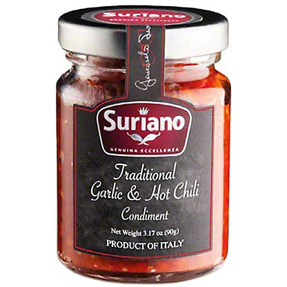 Suriano-Traditional garlic and hot chili condiment-90gr