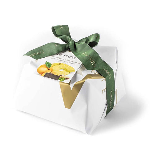 COMING SOON!!! Vicente - Panettone w/Sicilian Pistacchio, Candied Pineapple & Apricot - 750g